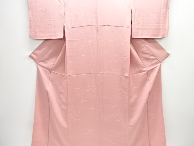 JAPANESE KIMONO / IROMUJI / SILK / WOVEN SNOWFLAKE